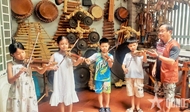 Teacher passionate about crafting Central Highlands traditional instruments